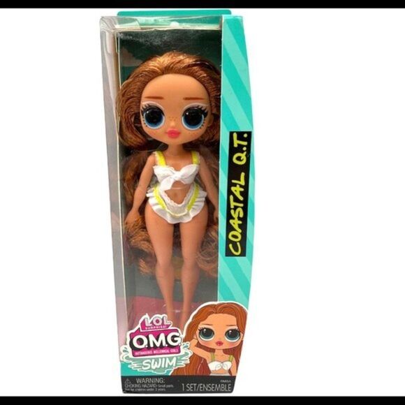 NEW LOL Surprise OMG Swim Coastal Q.T. Doll L.O.L Coastal Q.T. DOLL - Picture 2 of 7
